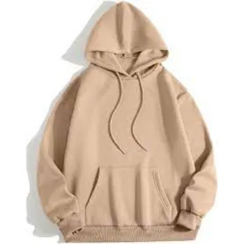 Womens Winter wear Front Pockets Solid Drawstring Hoodies